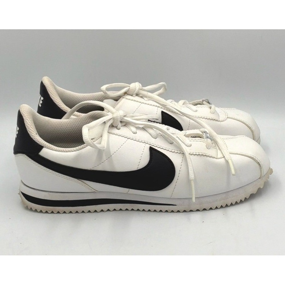 Nike Cortez Basic SL GS Big Kids 6Y Womens 7.5 White Black 904764-102